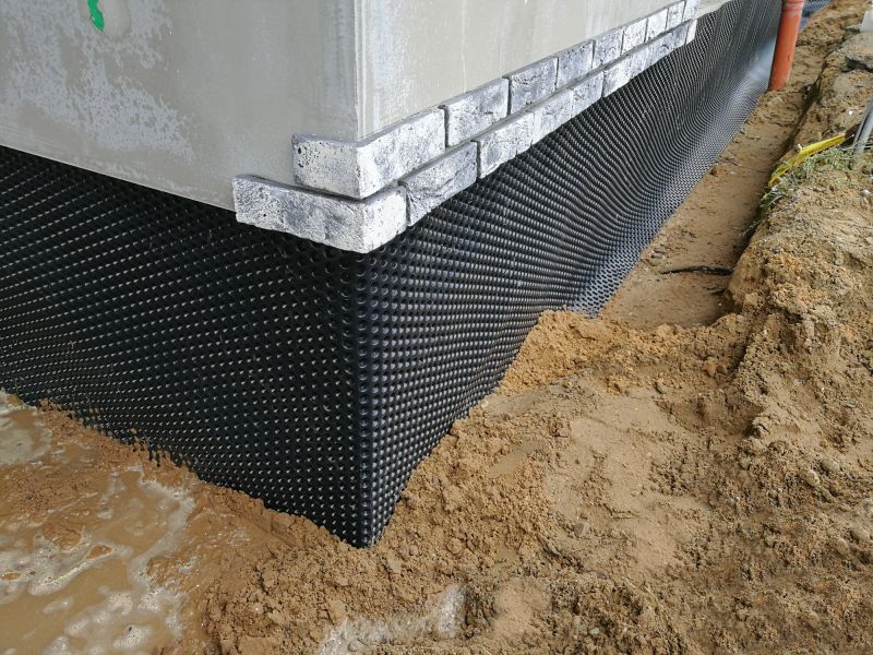 Waterproofing Membrane on Foundation Walls
